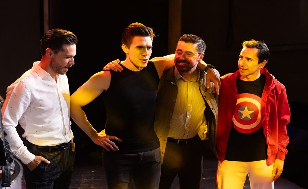 Juan Solo, Carlos Salazar, Manuel Gorka y Antonio Arochi.  |  FOTO: Hugo Salvador